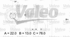 Valeo 436609 - Alternátor -