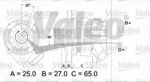 Valeo 436612 - Alternátor -