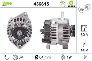 Valeo 436615 - Alternátor -