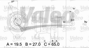 Valeo 436616 - Alternátor -