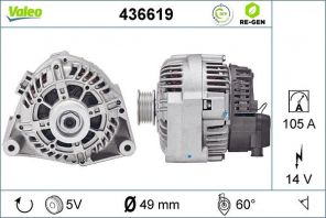 Valeo 436619 - Alternátor -