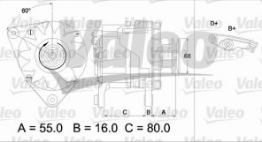 Valeo 436627 - Alternátor -