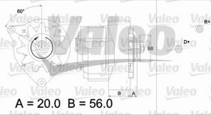 Valeo 436629 - Alternátor -