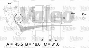Valeo 436631 - Alternátor -