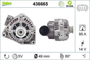 Valeo 436665 - Alternátor -