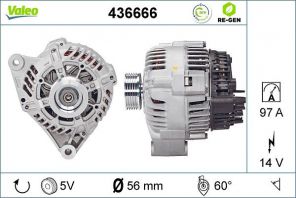 Valeo 436666 - Alternátor -