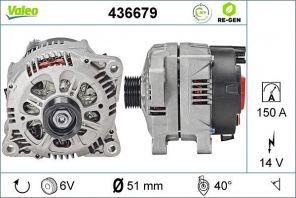 Valeo 436679 - Alternátor -