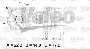 Valeo 436685 - Alternátor -