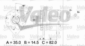 Valeo 436689 - Alternátor -