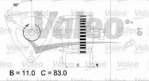 Valeo 436692 - Alternátor -