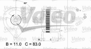 Valeo 436694 - Alternátor -
