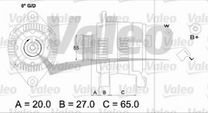 Valeo 436697 - Alternátor -