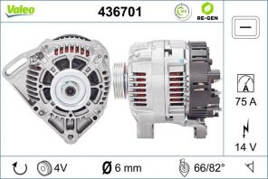 Valeo 436701 - Alternátor -
