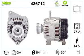 Valeo 436712 - Alternátor -