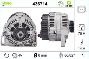 Valeo 436714 - Alternátor -