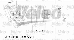 Valeo 436718 - Alternátor -
