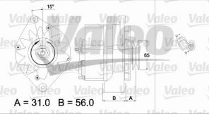 Valeo 436722 - Alternátor -