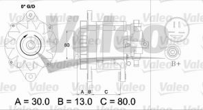 Valeo 436725 - Alternátor -