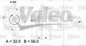 Valeo 436727 - Alternátor -