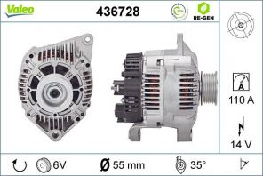Valeo 436728 - Alternátor -