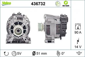 Valeo 436732 - Alternátor -
