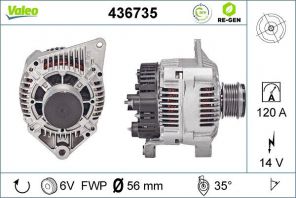 Valeo 436735 - Alternátor -