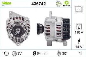 Valeo 436742 - Alternátor -