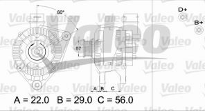 Valeo 436751 - Alternátor -