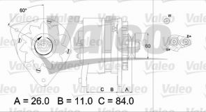 Valeo 436774 - Alternátor -