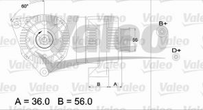 Valeo 437126 - Alternátor -