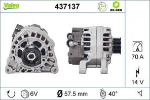 Valeo 437137 - Alternátor -