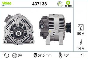 Valeo 437138 - Alternátor -