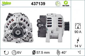Valeo 437139 - Alternátor -
