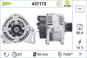 Valeo 437172 - Alternátor -