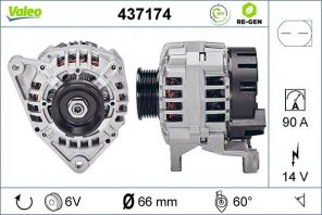 Valeo 437174 - Alternátor -