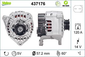 Valeo 437176 - Alternátor -