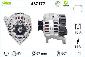 Valeo 437177 - Alternátor -