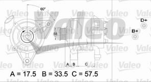 Valeo 437181 - Alternátor -