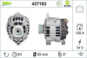 Valeo 437183 - Alternátor -
