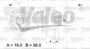 Valeo 437186 - Alternátor -