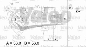 Valeo 437187 - Alternátor -
