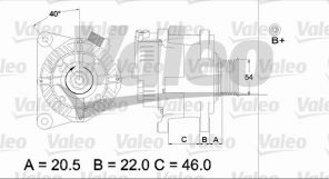 Valeo 437193 - Alternátor -