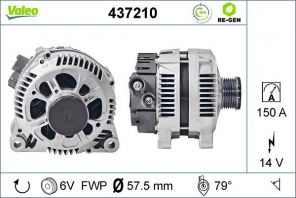 Valeo 437210 - Alternátor -