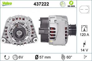 Valeo 437222 - Alternátor -