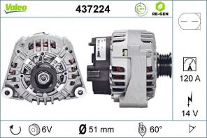 Valeo 437224 - Alternátor -