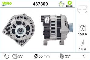 Valeo 437309 - Alternátor -