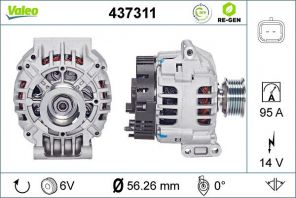 Valeo 437311 - Alternátor -