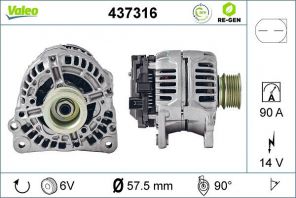 Valeo 437316 - Alternátor -