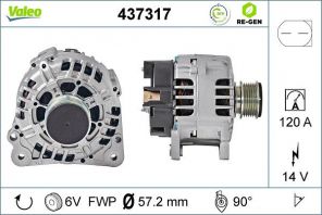 Valeo 437317 - Alternátor -