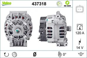 Valeo 437318 - Alternátor -